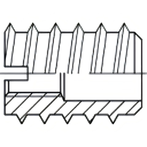 DIN7965 WKŁADKA MUFA 101 szt DWUGWINT NA WKRĘT 18 mm Wkładka gwintowana