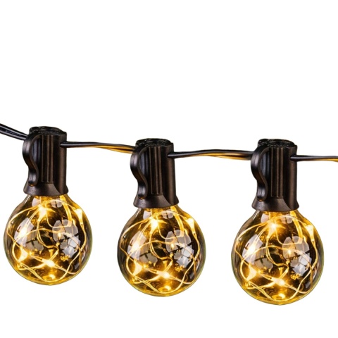 Girlanda Ogrodowa Lampki Żarówki Kule 15m 45 ogrodowe łańcuch Girlanda Ogrodowa Lampki Żarówki Kule 15m 45 ogrodowe łańcuch