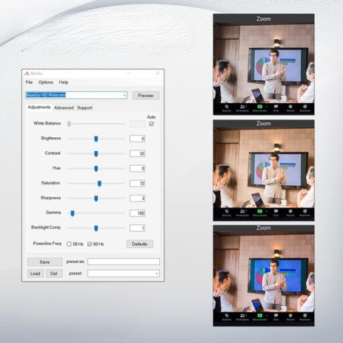 NEXIGO N950P kamera internetowa ULTRA HD 4K z pilotem