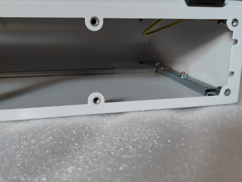 Obudowa z szyną BG Lohmeier szafy sterowniczej RAL 60x 30 x12 cm