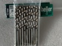 Heller wiertła spiralne HSS Co do metalu kręte wiertło 10 szt 4,8 mm Heller wiertła spiralne HSS Co do metalu kręte wiertło 10 szt 4,8 mm