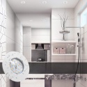 Reflektor LED lampa punktówka Reflektory 6 szt wpuszczany oczka IP44 punktowe Reflektor LED lampa punktówka Reflektory 6 szt wpuszczany oczka IP44 punktowe