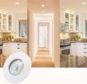 Reflektor LED lampa punktówka Reflektory 6 szt wpuszczany oczka IP44 punktowe Reflektor LED lampa punktówka Reflektory 6 szt wpuszczany oczka IP44 punktowe