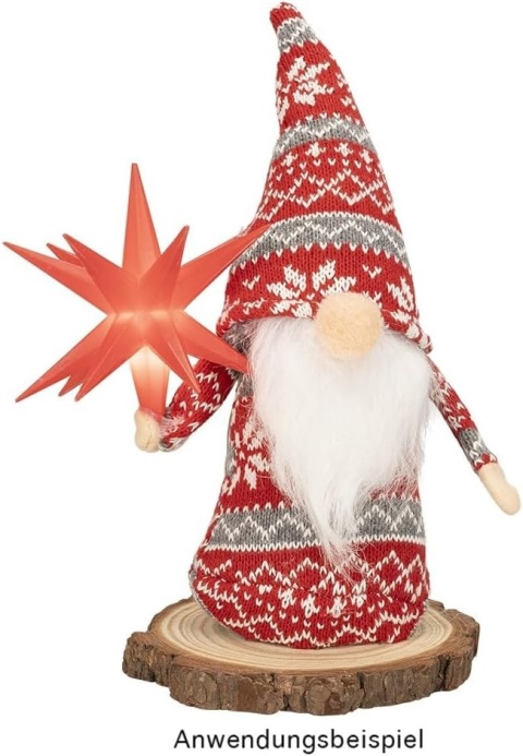 GWIAZDA WISZĄCA 3 SZT TIMER dekoracja świąteczna 3 gwiazdki LED