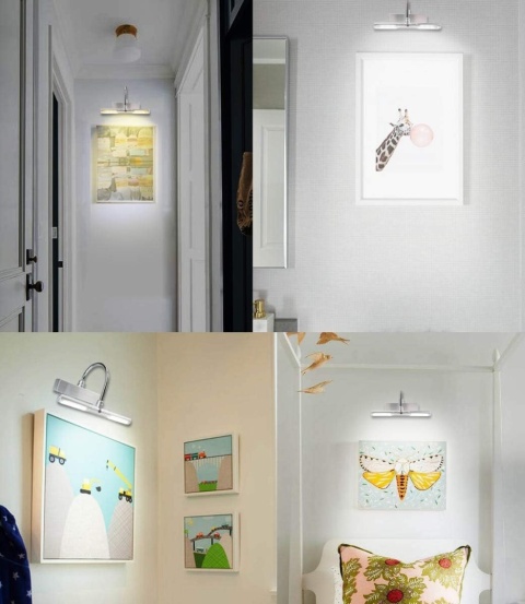 LAMPA KINKIET PODŚWIETLENIE OBRAZÓW PILOT galeryjna