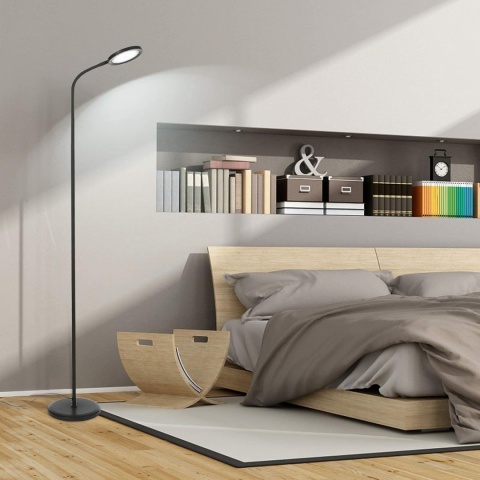 lampa podłogowa do czytania stojąca regulowana 3 temperatury barwowe lampa podłogowa do czytania stojąca regulowana 3 temperatury barwowe