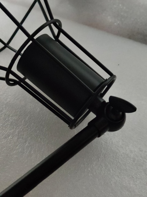 KINKIET ŚCIENNY ZESTAW Z WYŁĄCZNIKIEM 2 SZTUKI LAMPA INDUSTRIALNA KLATKA