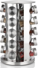 DUŻY OBROTOWY STOJAK NA PRZYPRAWY 20 SZKLANYCH SŁOIKÓW KARUZELA PRZYPRAWNIK ORGANIZER DUŻY OBROTOWY STOJAK NA PRZYPRAWY 20 SZKLANYCH SŁOIKÓW KARUZELA PRZYPRAWNIK ORGANIZER