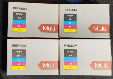 20x TUSZ DO drukarki CANON PGI550 CLI551 IP7250 MG5650 MG555 premium multi