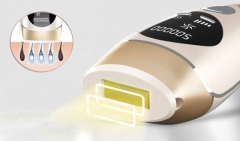 Depilator do usuwania włosów ACTION IPL 500 000 impulsów