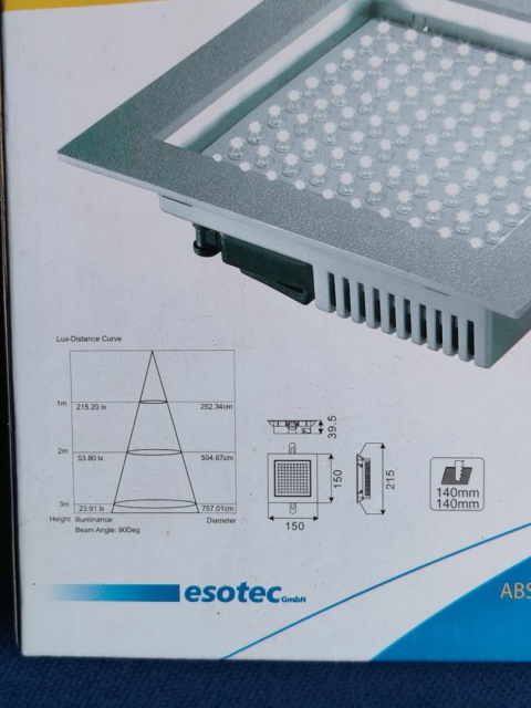 Lampa sufitowa LED ESOTEC 8,7W IP20 aluminium