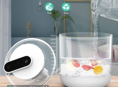 Nawilżacz powietrza USB z lampką nocną