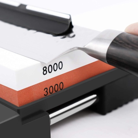 Kamień ostrzący ostrzałka do noży kamienie zestaw osełka prowadnica