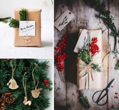 Woreczki z juty do kalendarza adwentowego na prezent upominek kalendarz