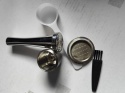 filtr kawy wielorazowa kapsułka do Nespresso stal nierdzewna tamper