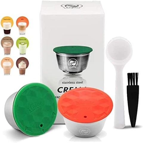I Cafilas  filtr kawy kapsułka wielokrotnego użytku FILTR MLEKA do DOLCE GUSTO