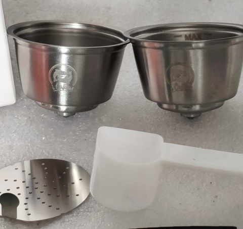 I Cafilas  filtr kawy kapsułka wielokrotnego użytku FILTR MLEKA do DOLCE GUSTO