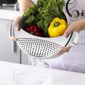 sitko cedzak durszlak do garnka miski patelni ociekacz warzyw owoców wody tluszczu