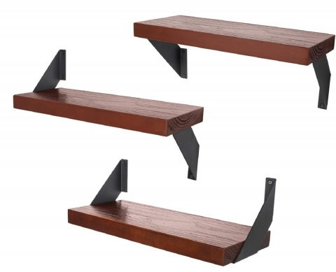 Wsporniki do półki metalowe Solidna stabilna konstrukcja żelazna rustykalna