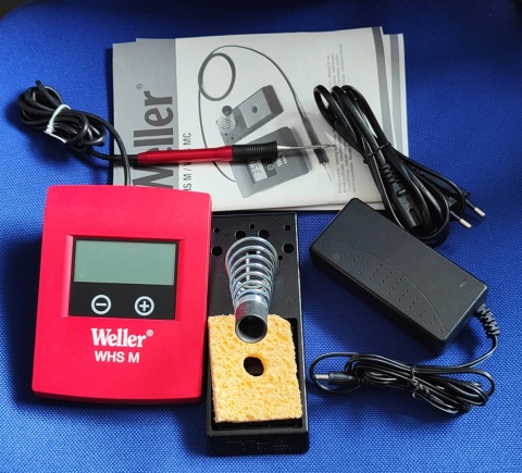 Stacja lutownicza Weller 40W/230V cyfrowa z kontrolą temperatury WHS M