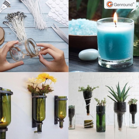 do cięcia szkła butelek zestaw kreatywny dekoracje obcinak nóż