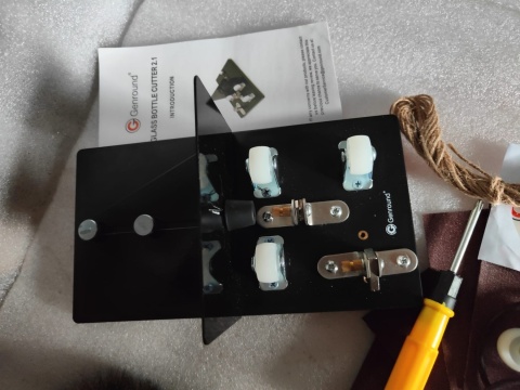 do cięcia szkła butelek zestaw kreatywny dekoracje obcinak nóż