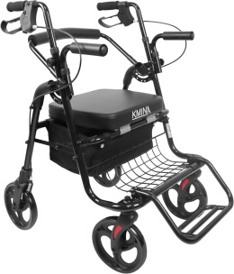 Balkonik wielofunkcyjny składany chodzik podpórka rollator Siedzenie KMINA