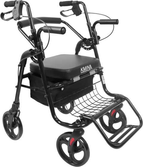 Balkonik wielofunkcyjny składany chodzik podpórka rollator Siedzenie KMINA