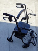 Balkonik wielofunkcyjny składany chodzik podpórka rollator Siedzenie KMINA