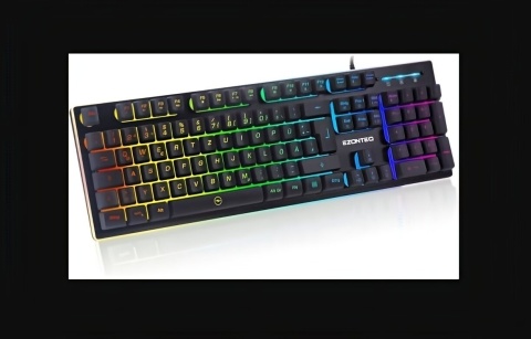 EZONTEQ G010 Klawiatura Gamingowa Do Gier LED RGB