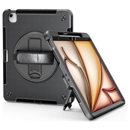 Etui na tablet honju Rugged czarny Backcover 360 plecki do iPad