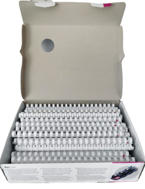 Grzbiety plastikowe GBC do bindowania 16mm 100szt. 4400328