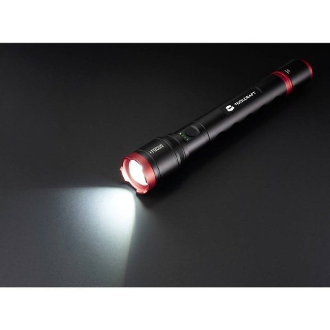 Lampa ręczna TOOLCRAFT TO-9927687 5000 lm latarka akumulator i baterie