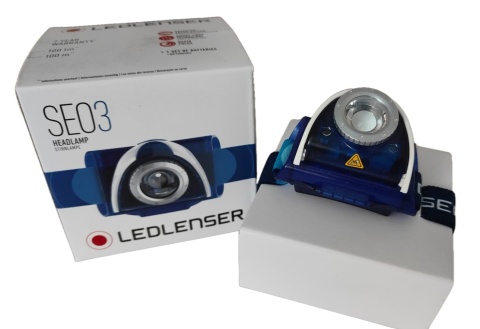 Latarka czołowa LED Ledlenser 100 lm 40 h 6103-B 100 m SEO3