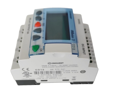 Logic Controller Crouzet Millenium 3 CD12 88970041, 24 V/DC moduł sterujący PLC