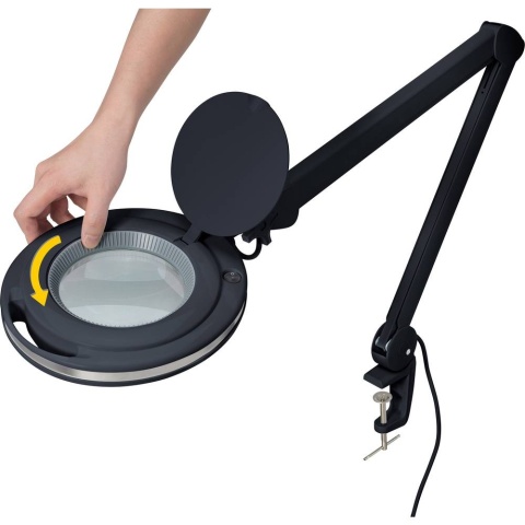 Lupa z oświetleniem lampa TOOLCRAFT 2178491, 700 lm, 1.75 x