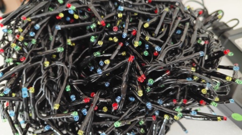 oświetlenie bożonarodzeniowe Konstsmide 3864-500 1152 led lampki wielokolorowe