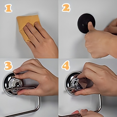 Uchwyty na ręcznik papierowy kuchenny wieszak bez wiercenia przyssawka