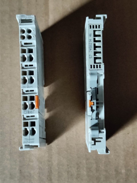 Moduł końcowy EXT 750‑600/025‑000 WAGO 2 SZTUKI