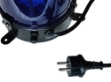 Niebieski kogut  LED Eurolite lampa 108 diód led Police Light Blue
