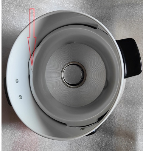 Garnek do gotowania przygotowania ryżu elektryczny ryżowar