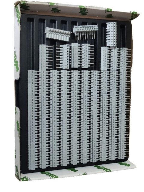 Złącze żeńskie WAGO 232-239/005-000 Szary 50 Szt