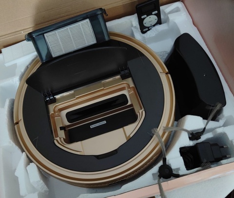 Robot PROSCENIC COCO SMART 790T samojezdny odkurzacz aplikacja pilot