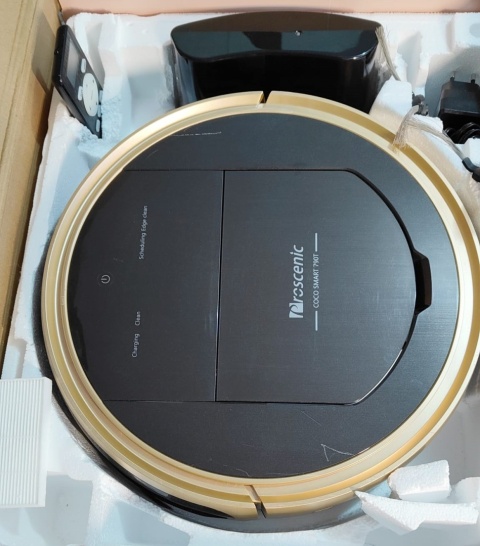 Robot PROSCENIC COCO SMART 790T samojezdny odkurzacz aplikacja pilot