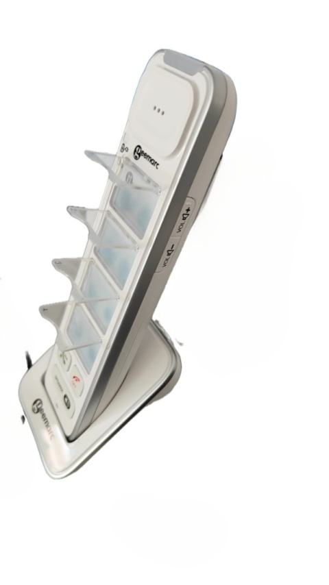 Telefon bezprzewodowy Geemarc DECT295PHOTO_WH + 2 słuchawki ZESTAW sekretarka