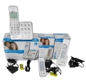 Telefon bezprzewodowy Geemarc DECT295PHOTO_WH + 2 słuchawki ZESTAW sekretarka