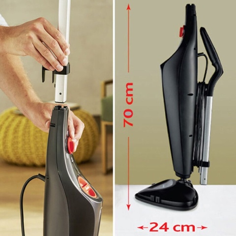 Vileda 168934 Steam Plus mop parowy myjka czyszczenie parą bez chemii
