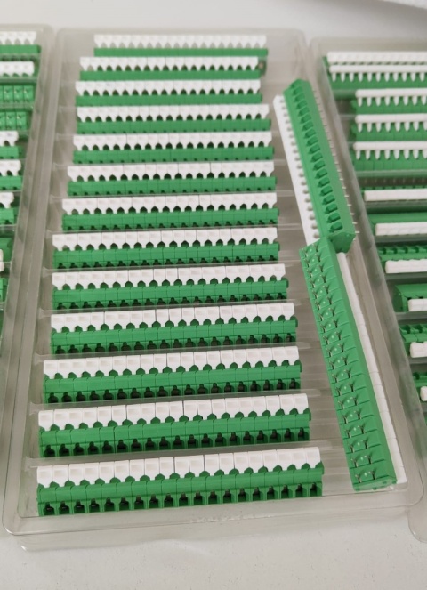 Zacisk instalacyjny Weidmueller 19 pin rozłączalne zaciski 41 sztuk