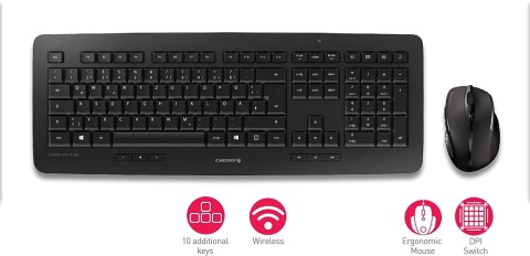Zestaw klawiatura mysz CHERRY DW 5100 2,4 GHz