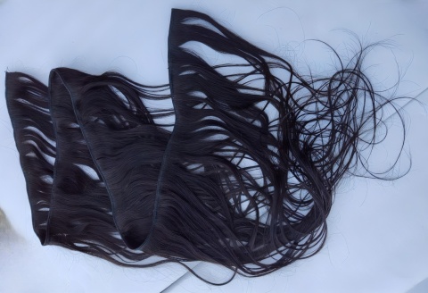 długie włosy 26" przedłużka z prawdziwych włosów Remy taśma naturalne ludzkie